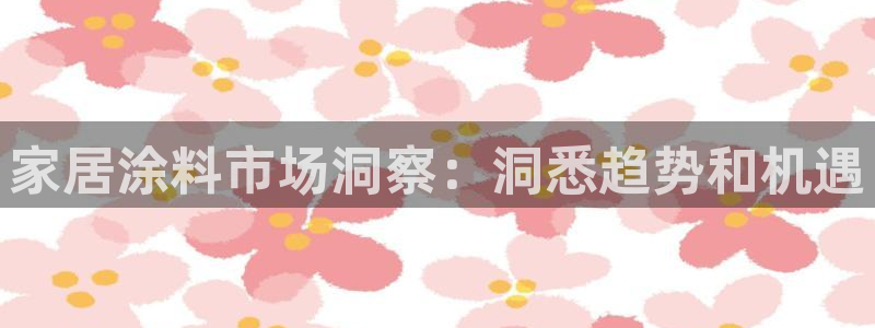 和记官方直营：家居涂料市场洞察：洞悉趋势和机遇