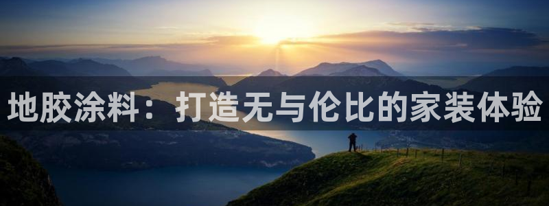 和记国际：地胶涂料：打造无与伦比的家装体验