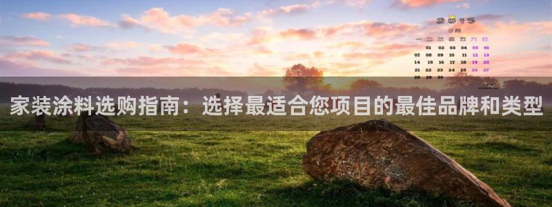 和记h88最新客户端下载：家装涂料选购指南：选择最适合您项目的最佳品牌和类型