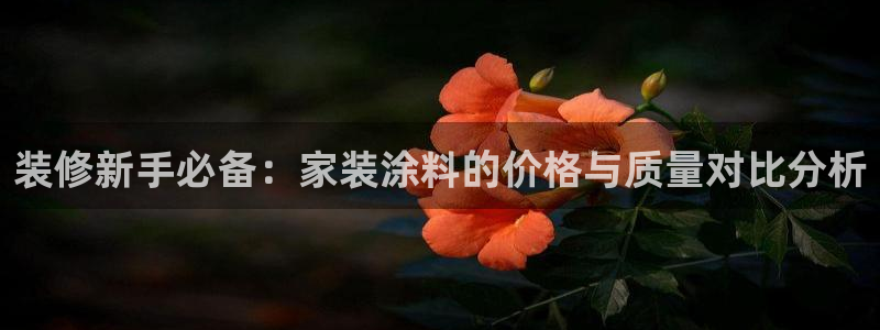和记(福建)商贸有限公司：装修新手必备：家装涂料的价格与质量对比分析