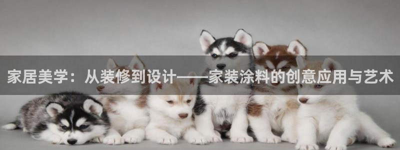 和记app官网登录：家居美学：从装修到设计——家装涂料的创意应用与艺术