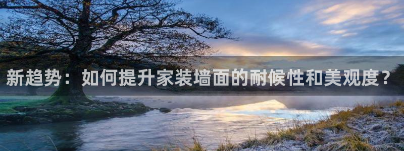 和记国际开户：新趋势：如何提升家装墙面的耐候性和美观度？