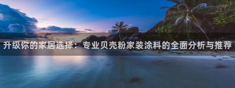 和记国际电讯市值：升级你的家居选择：专业贝壳粉家装涂料的全面