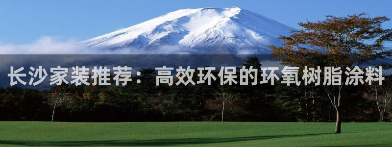 和记 首页：长沙家装推荐：高效环保的环氧树脂涂料